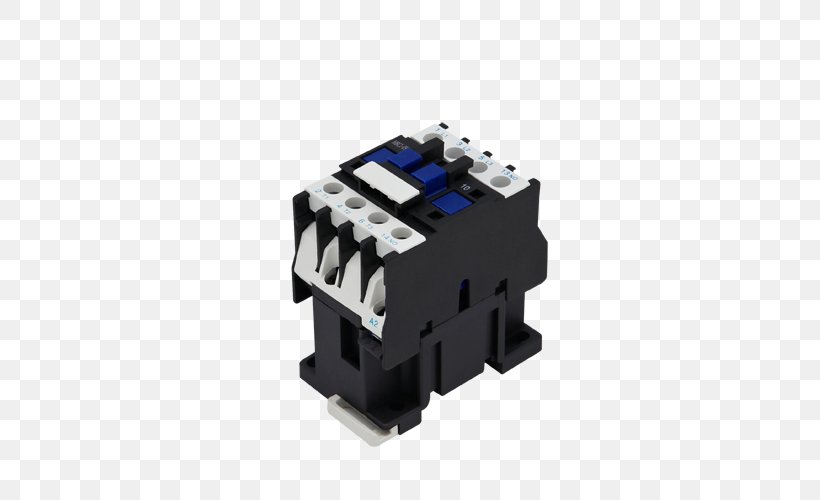 Contactor Relay Magnetic Starter Electric Motor Electrical Network, PNG, 500x500px, Contactor, Circuit Breaker, Circuit Component, Electric Motor, Electric Potential Difference Download Free