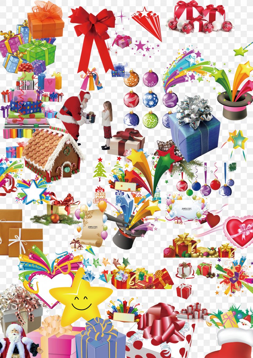 Santa Claus Christmas Gift, PNG, 2923x4134px, Santa Claus, Art, Christmas, Clip Art, Collage Download Free