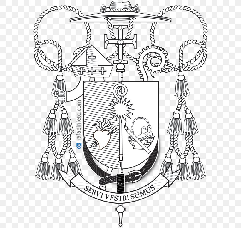 Coat Of Arms Ecclesiastical Heraldry Escutcheon Papal Coats Of Arms, PNG, 600x776px, Coat Of Arms, Bishop, Black And White, Coat, Coat Of Arms Of Finland Download Free
