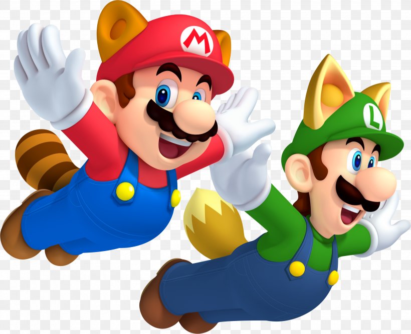 New Super Mario Bros. 2 Mario & Luigi: Superstar Saga, PNG, 3500x2852px, New Super Mario Bros 2, Cartoon, Fictional Character, Figurine, Luigi Download Free