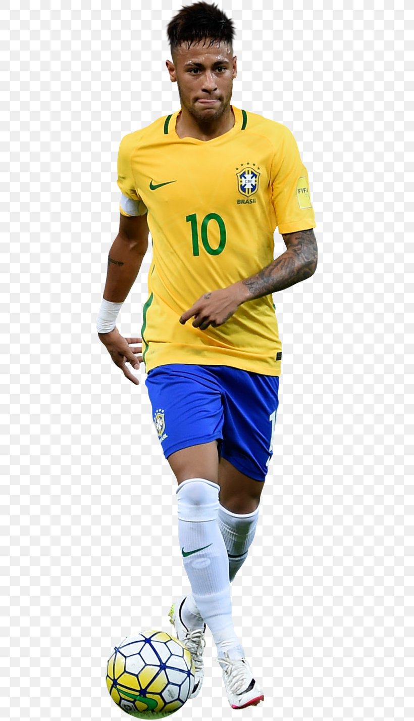 Neymar Brazil National Football Team FC Barcelona 2014 FIFA World Cup, PNG, 444x1427px, 2014 Fifa World Cup, Neymar, Ball, Boy, Brazil Download Free