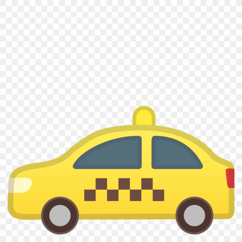 Taxi Emoji Car Transport, PNG, 1024x1024px, Taxi, Area, Automotive Design, Brand, Car Download Free