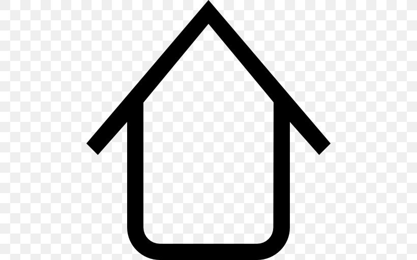 Symbol House Building, PNG, 512x512px, Symbol, Area, Black, Black And White, Building Download Free