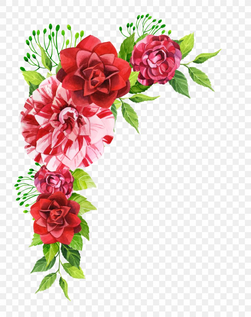 Pink Flower Cartoon, PNG, 2000x2534px, Flower, Artificial Flower, Bouquet, Bud, Cut Flowers Download Free