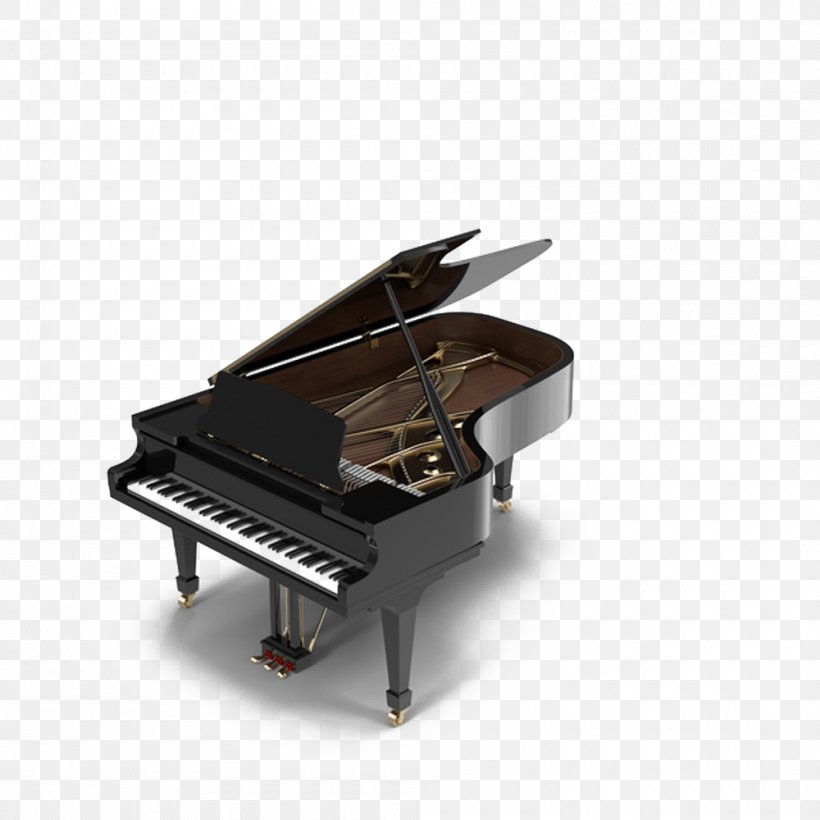 Player Piano Paper Grand Piano, PNG, 1000x1000px, Watercolor, Cartoon, Flower, Frame, Heart Download Free
