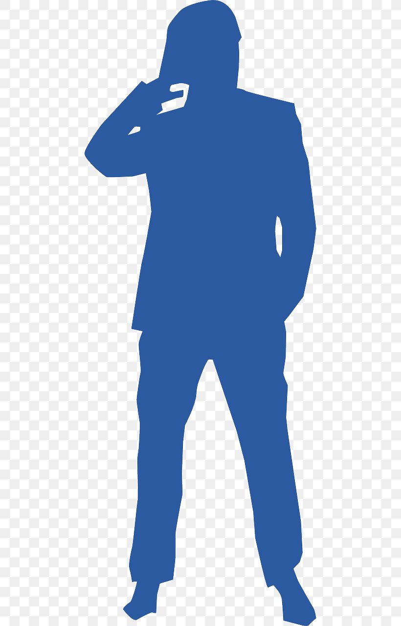 Silhouette Clip Art, PNG, 640x1280px, Silhouette, Drawing, Electric Blue, Fictional Character, Graphic Arts Download Free
