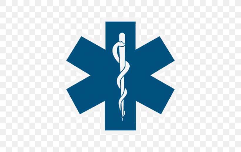 Star Of Life Emergency Medical Technician Emergency Medical Services Paramedic Logo, PNG, 518x518px, Star Of Life, Ambulance, Brand, Cdr, Cross Download Free