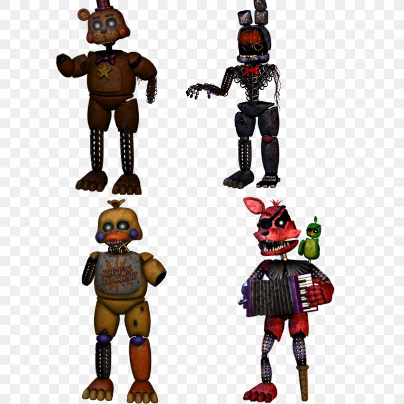 Animatronics Image Game Five Nights At Freddy's PicsArt Photo Studio, PNG, 1773x1773px, Animatronics, Action Figure, Action Toy Figures, Cartoon, Character Download Free