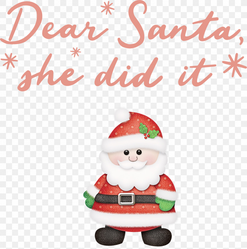 Christmas Day, PNG, 2982x3000px, Dear Santa, Christmas, Christmas Day, Christmas Ornament, Christmas Ornament M Download Free