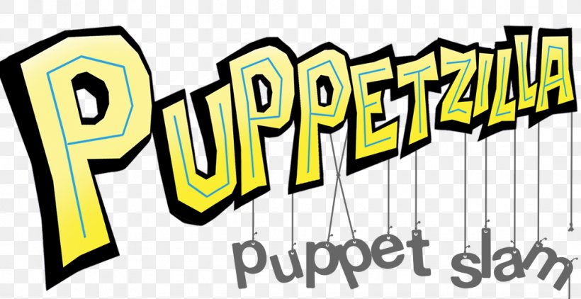 Puppetzilla Puppet Slam Ticket Trepany House Steve Allen Theater Theatre, PNG, 1014x522px, Ticket, Area, Banner, Brand, Logo Download Free
