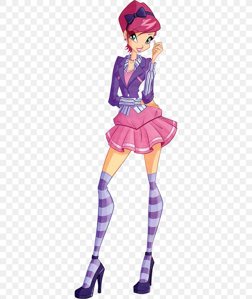 Tecna Bloom Stella Musa Winx Club: Believix In You, PNG, 335x973px, Watercolor, Cartoon, Flower, Frame, Heart Download Free