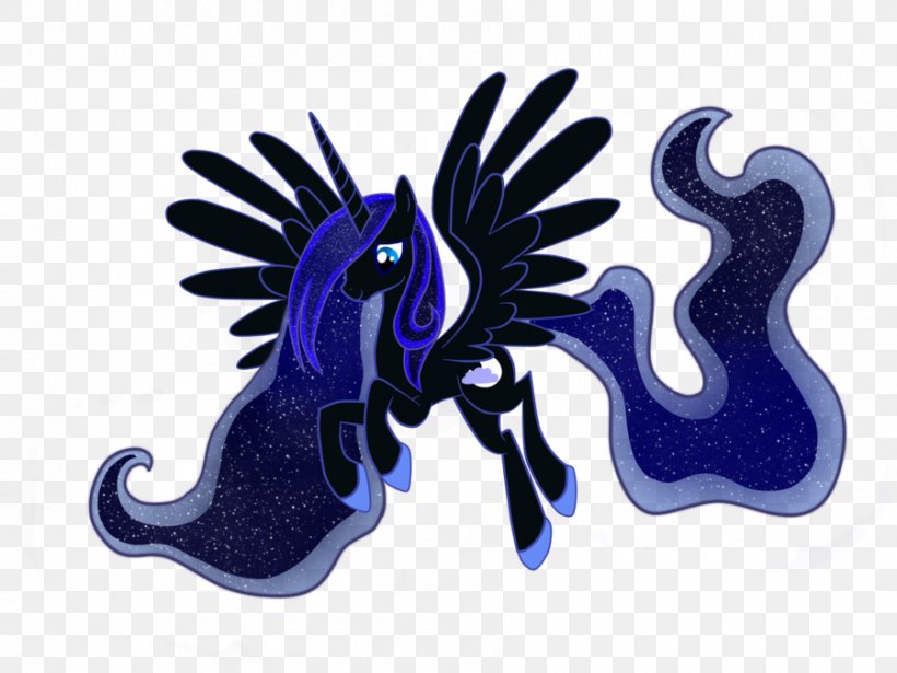 My Little Pony Winged Unicorn Princess Celestia Princess Luna, PNG, 900x675px, Pony, Black Stallion, Cobalt Blue, Deviantart, Male Download Free