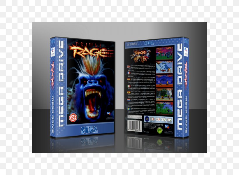 Primal Rage Mega Drive Game Machine Electronics, PNG, 600x600px, Primal Rage, Advertising, Display Advertising, Electronic Device, Electronics Download Free