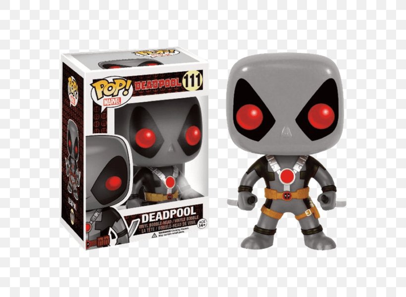 Deadpool Funko X-Force Marvel Heroes 2016 Bobblehead, PNG, 600x600px, Deadpool, Action Figure, Action Toy Figures, Bobblehead, Collectable Download Free