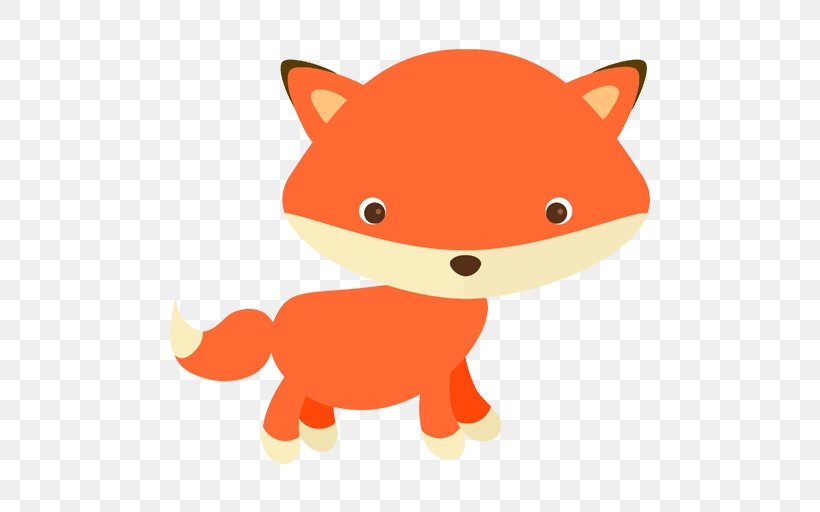 Red Fox Arctic Fox Clip Art, PNG, 512x512px, Red Fox, Arctic Fox, Carnivoran, Cartoon, Cat Download Free