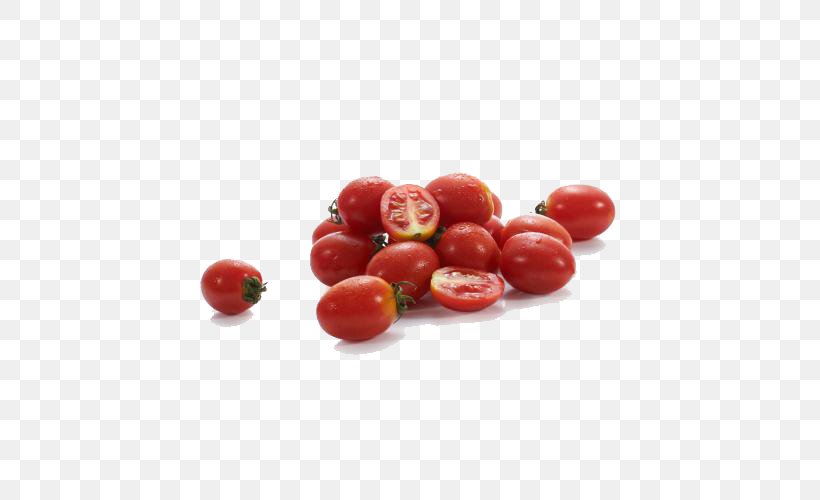 Cherry Tomato Food Vegetable, PNG, 500x500px, Cherry Tomato, Berry, Cerasus, Cherry, Cranberry Download Free