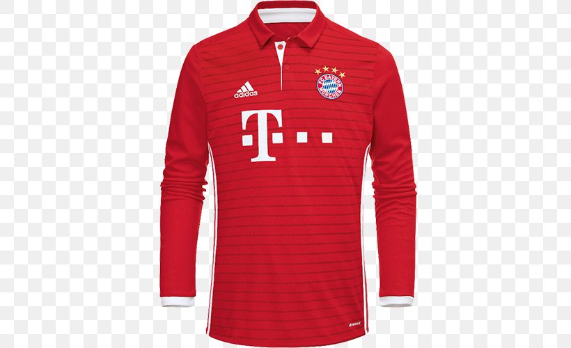 FC Bayern Munich T-shirt Jersey Kit Adidas, PNG, 500x500px, Fc Bayern Munich, Active Shirt, Adidas, Brand, Clothing Download Free