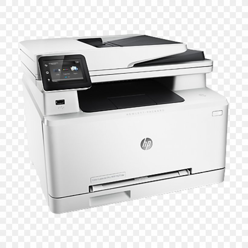 Hewlett-Packard HP LaserJet Pro M277 Multi-function Printer, PNG, 1000x1000px, Hewlettpackard, Automatic Document Feeder, Dots Per Inch, Duplex Printing, Electronic Device Download Free