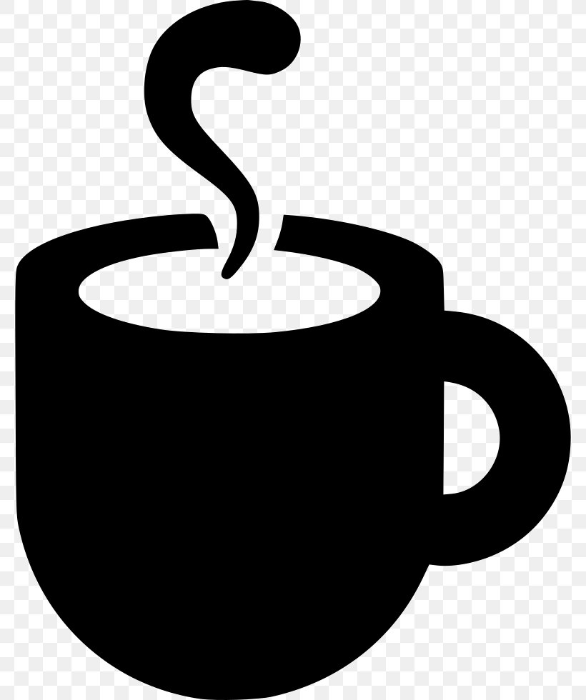 Coffee Cup Clip Art, PNG, 778x980px, Coffee, Black And White, Coffee Cup, Computer Monitors, Cup Download Free