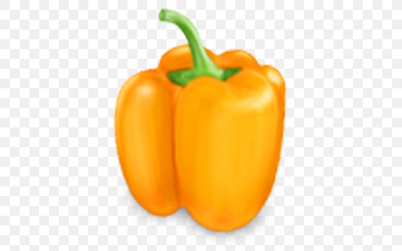 Bell Pepper Vegetable Chili Pepper, PNG, 512x512px, Bell Pepper, Bell Peppers And Chili Peppers, Calabaza, Capsicum, Capsicum Annuum Download Free