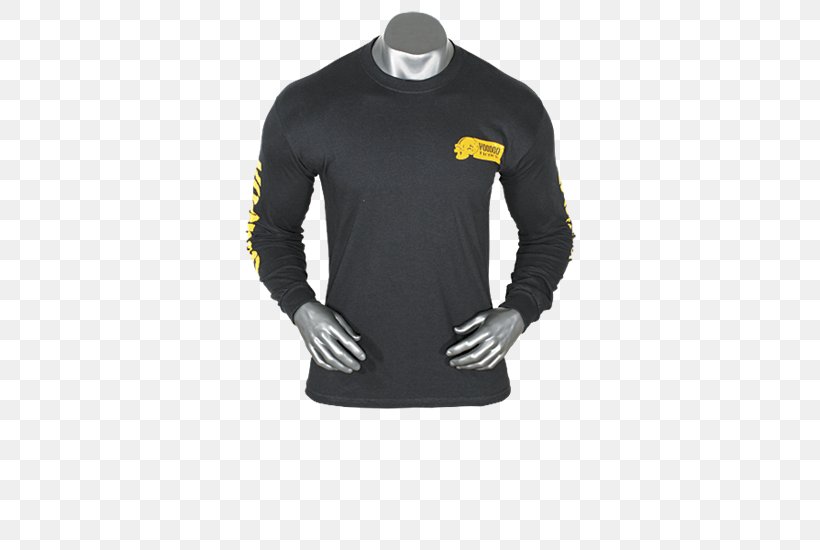 Long-sleeved T-shirt Hoodie Long-sleeved T-shirt Jersey, PNG, 550x550px, Tshirt, Active Shirt, Bag, Black, Bluza Download Free