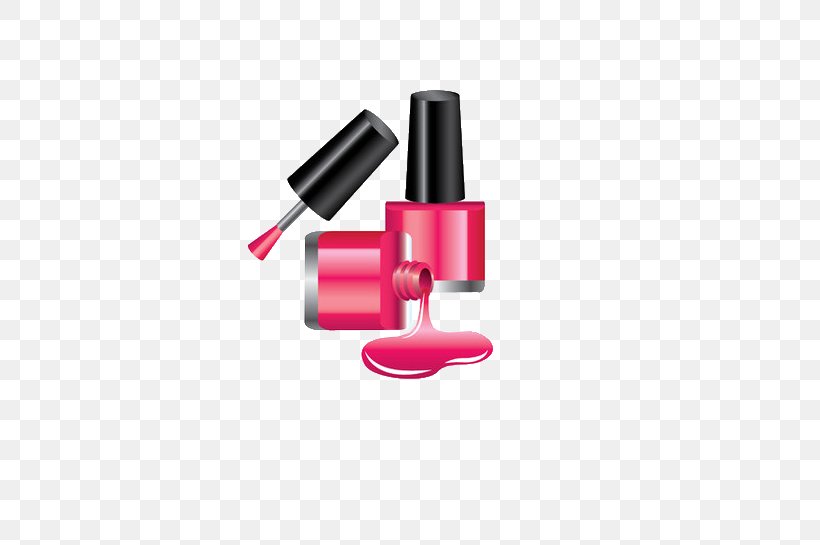 Nail Polish Cosmetics, PNG, 651x545px, Nail Polish, Beauty, Cartoon, Color, Cosmetics Download Free