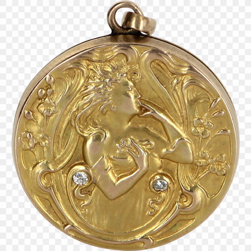 Locket Bronze Medal Gold, PNG, 1173x1173px, Locket, Art, Art Nouveau, Brass, Bronze Download Free