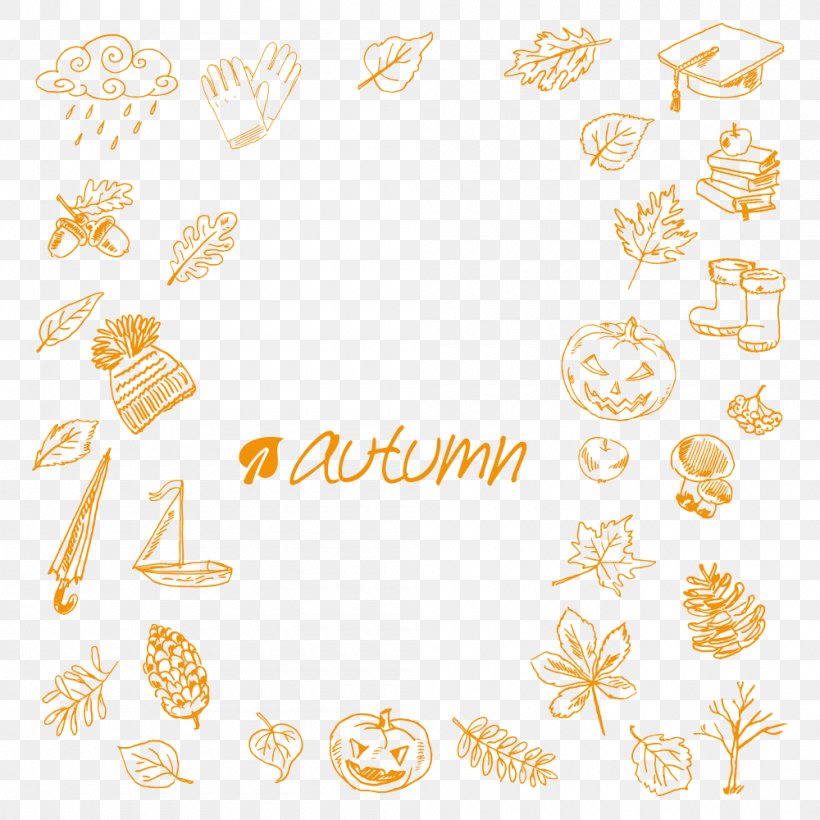 Design Image Autumn Adobe Photoshop, PNG, 1000x1000px, Autumn, Body Jewelry, Designer, Gold, Halloween Download Free