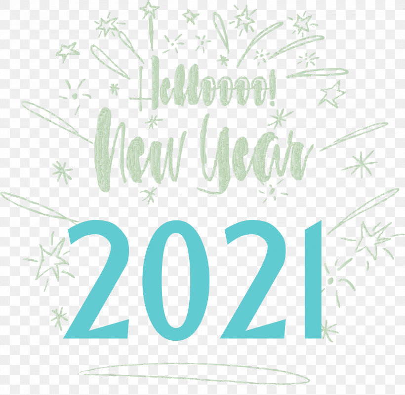 Happy New Year 2021, PNG, 3000x2934px, Happy New Year 2021, Calligraphy, Computer Graphics, Drawing, Line Art Download Free