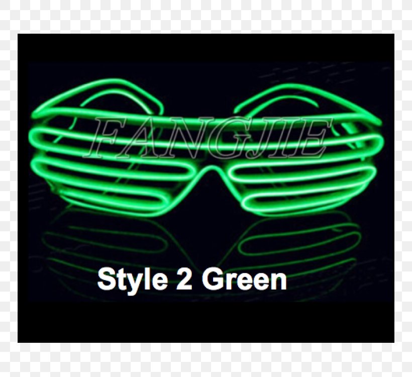 Light-emitting Diode Electroluminescent Wire LED Lamp Glasses, PNG, 750x750px, Light, Battery, Brand, Christmas Lights, Clothing Download Free