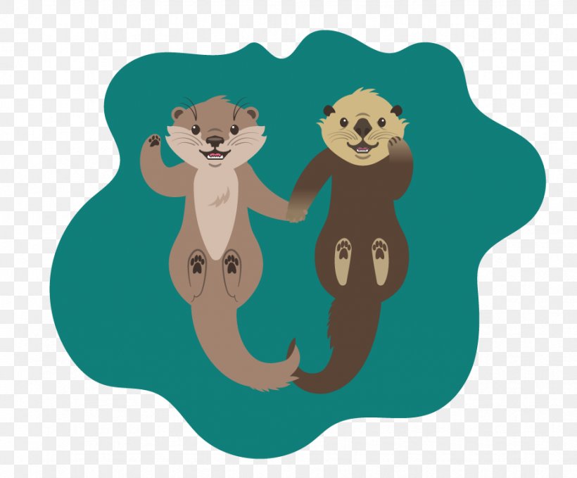 Sea Otter Bear Clip Art, PNG, 925x766px, Otter, Art, Bear, Carnivoran, Cartoon Download Free