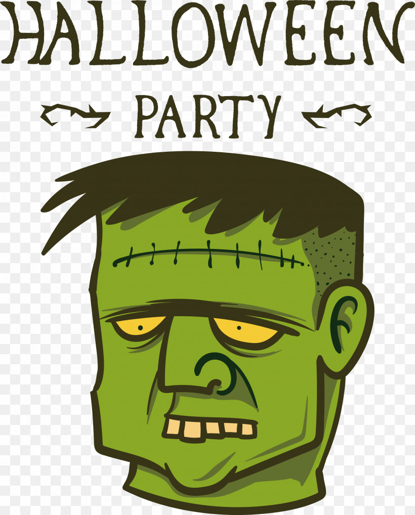 Halloween Party, PNG, 2415x3000px, Halloween Party, Behavior, Biology, Cartoon, Character Download Free