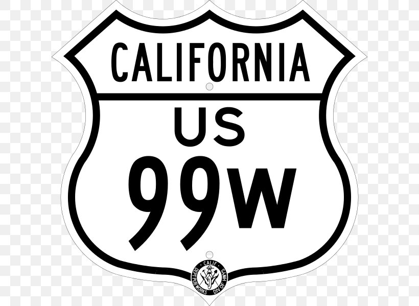 U.S. Route 66 US Numbered Highways California Logo Brand, PNG, 618x599px, Us Route 66, Area, Black, Black And White, Brand Download Free