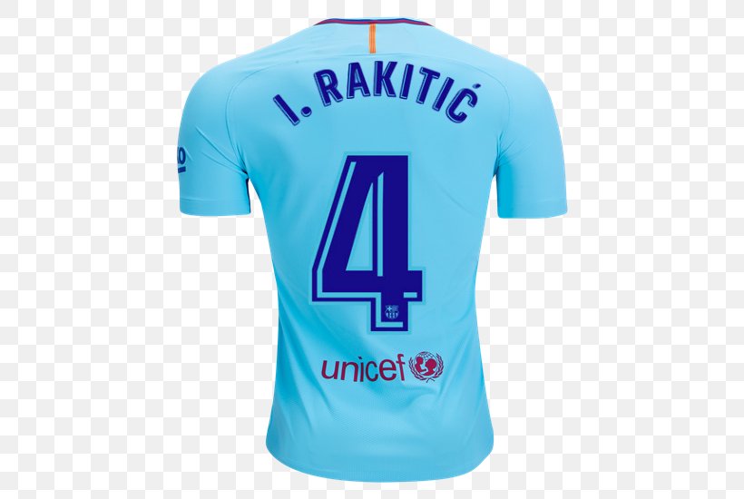 2017–18 La Liga FC Barcelona 2018 World Cup Real Madrid C.F. Jersey, PNG, 550x550px, 2018 World Cup, Fc Barcelona, Active Shirt, Andres Iniesta, Blue Download Free
