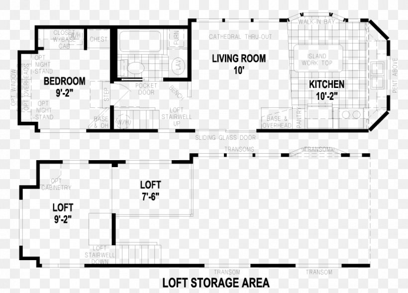 Floor Plan Park Model Campervans House Car, PNG, 880x633px, Floor Plan, Area, Black And White, Campervans, Car Download Free