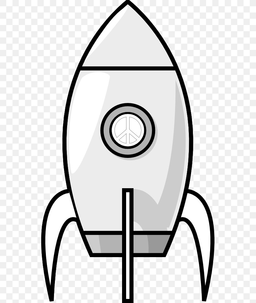 Spacecraft Rocket Black And White Clip Art, PNG, 555x971px, Spacecraft, Area, Artwork, Black And White, Cartoon Download Free