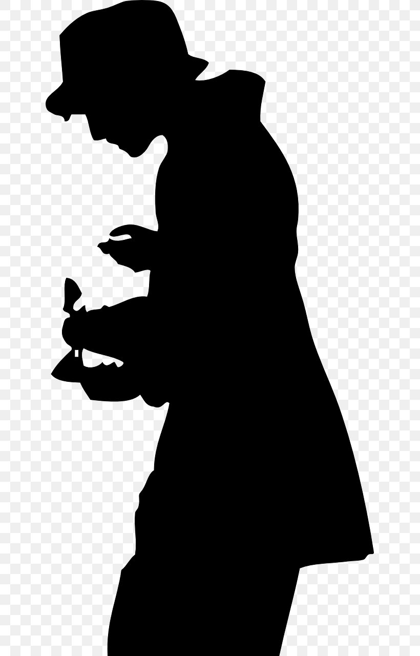 Top Hat Silhouette Cowboy Hat, PNG, 641x1280px, Top Hat, Black, Black And White, Bowler Hat, Cowboy Hat Download Free