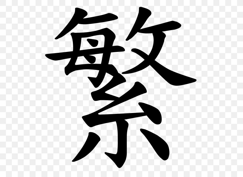 Chinese Characters Prosperity Kanji Symbol, PNG, 600x600px, Chinese Characters, Black And White, Calligraphy, Character, Chinese Download Free