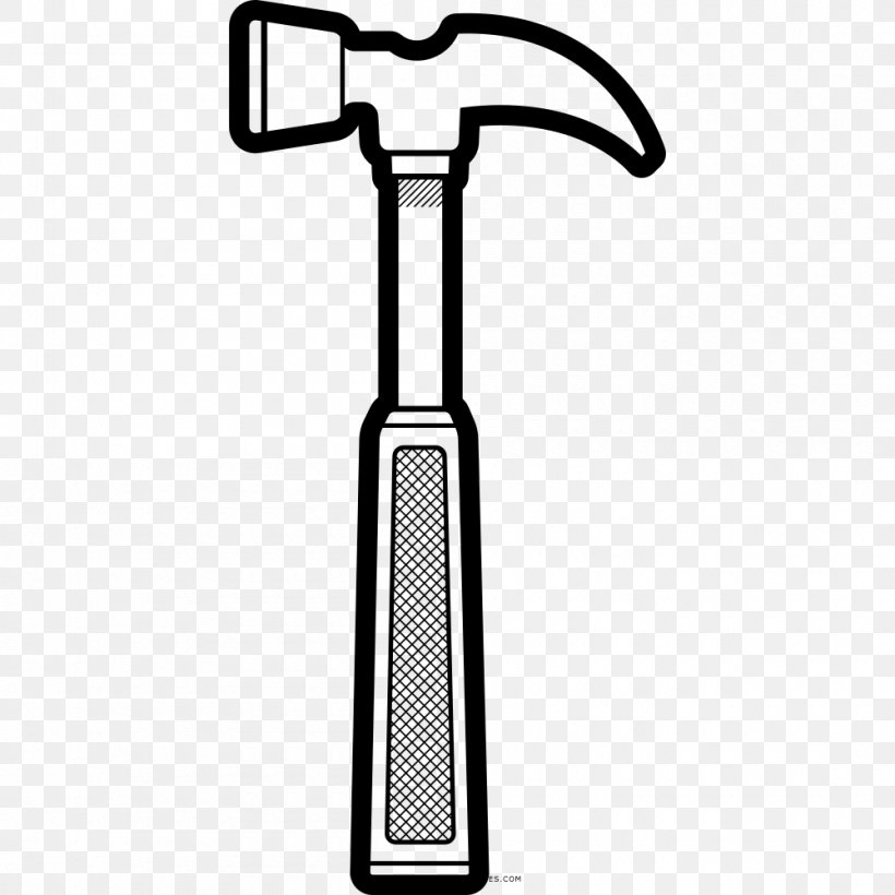 Coloring Book Drawing Tool Hammer, PNG, 1000x1000px, Coloring Book, Black And White, Child, Color, Drawing Download Free