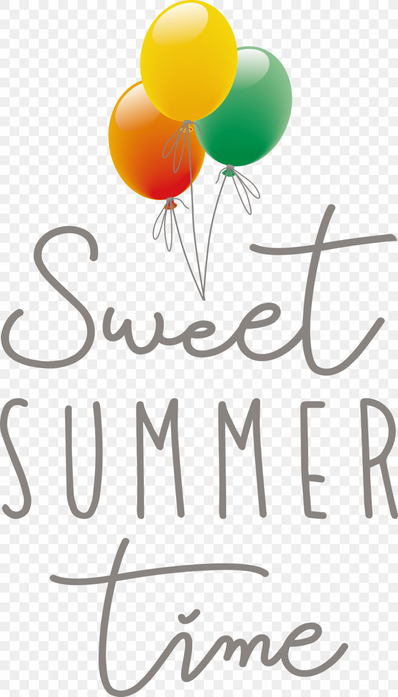 Sweet Summer Time Summer, PNG, 1713x2999px, Summer, Balloon, Flower, Happiness, Logo Download Free