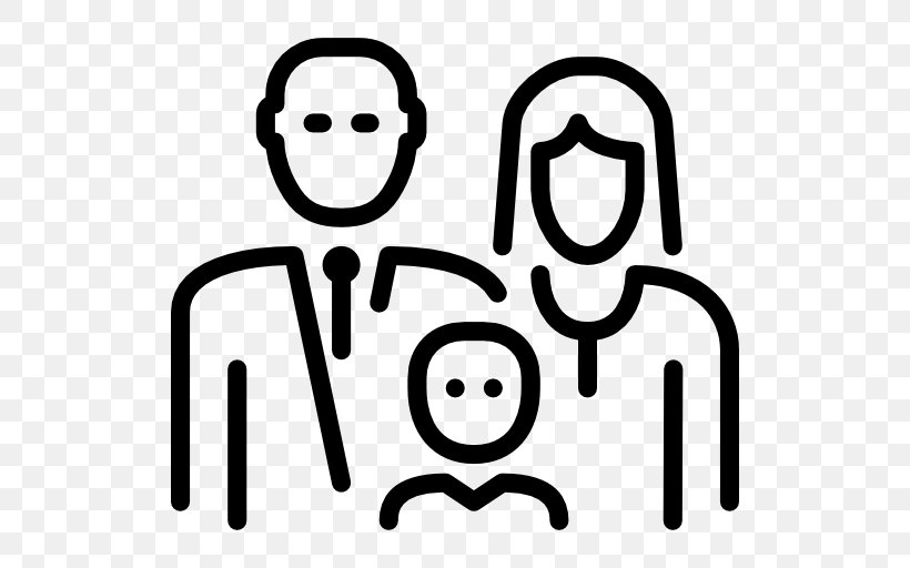 Family Parent Child, PNG, 512x512px, Family, Area, Black And White, Child, Communication Download Free