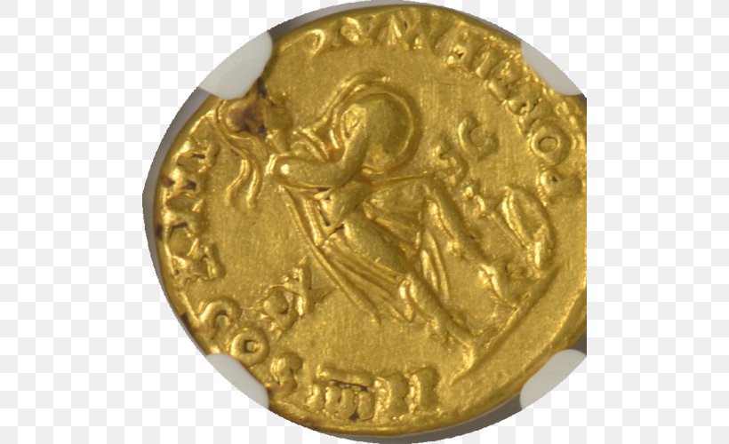 Gold Coin Byzantine Empire Gold Coin Silver Coin, PNG, 500x500px, Coin, Brass, Bronze Medal, Byzantine Empire, Coin Catalog Download Free