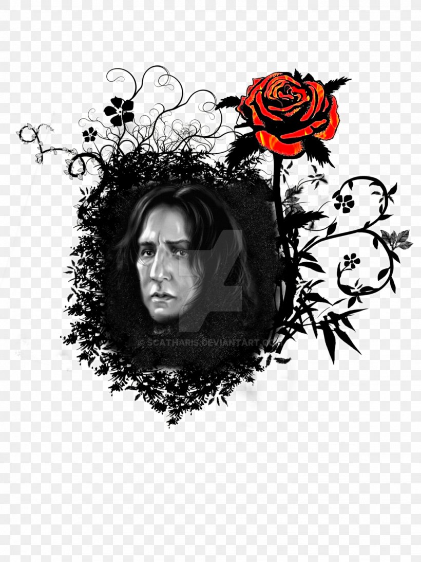 Professor Severus Snape Alan Rickman Visual Arts, PNG, 1024x1365px, Watercolor, Cartoon, Flower, Frame, Heart Download Free
