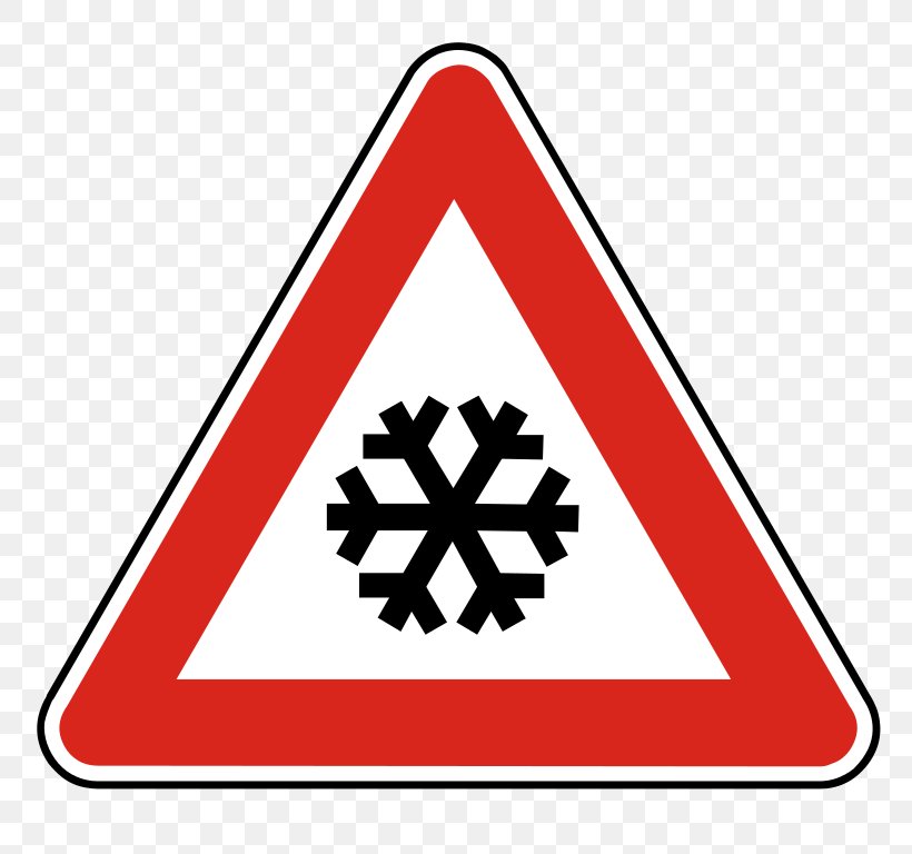Traffic Sign Road Warning Sign, PNG, 768x768px, Traffic Sign, Area, Brand, Ice Road, Road Download Free