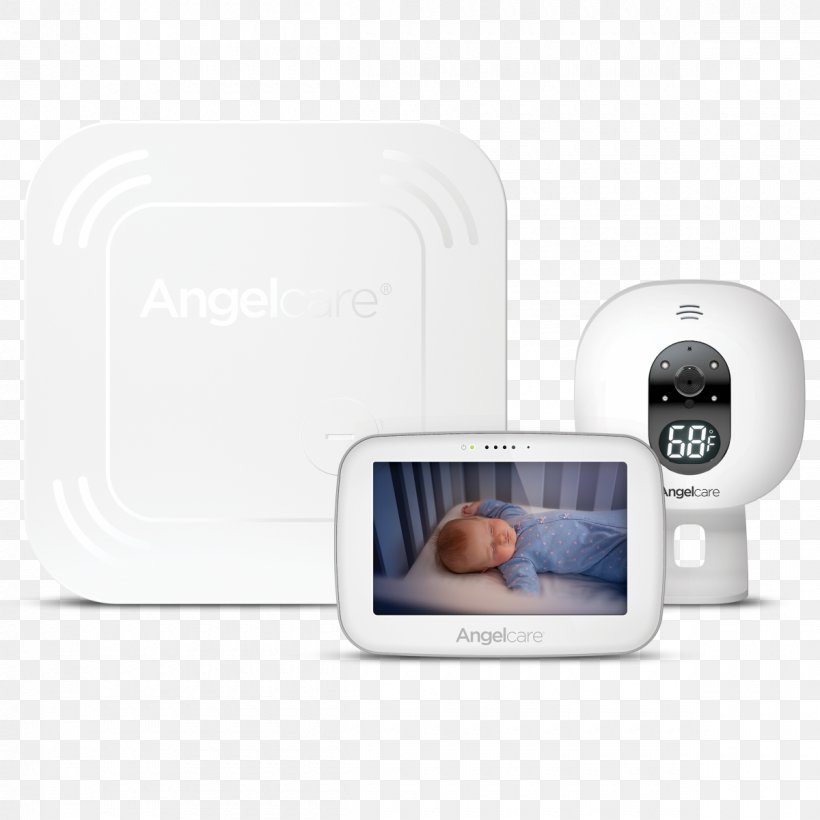 Angelcare Baby Movement Monitor With 4.3” Touchscreen Display And Baby Monitors Angelcare AC1100 Computer Monitors Angelcare AC401 Deluxe, PNG, 1200x1200px, Baby Monitors, Computer Monitors, Display Device, Electronic Device, Electronics Download Free
