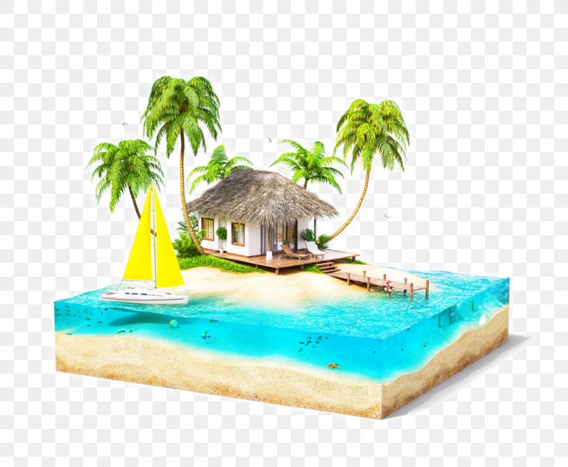 Bora Bora Island Vacation Travel Hotel, PNG, 1100x906px, Green Island, Grass, Island, Leisure, Photography Download Free