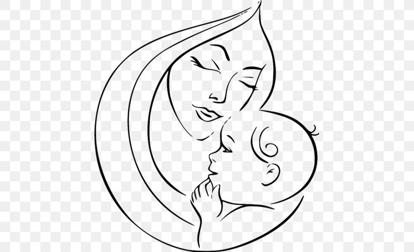 Drawing Mother Sketch, PNG, 445x500px, Watercolor, Cartoon, Flower, Frame, Heart Download Free