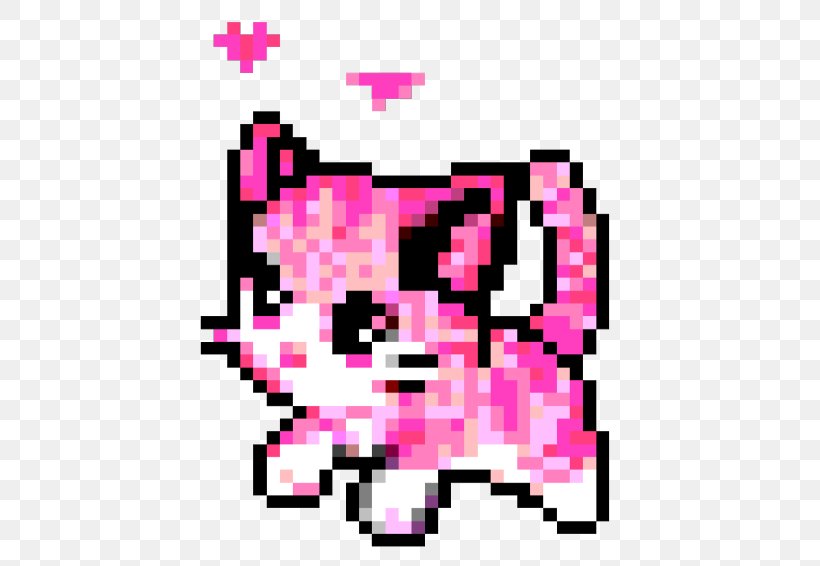Pixel Art YouTube Kitten, PNG, 480x566px, Watercolor, Cartoon, Flower, Frame, Heart Download Free