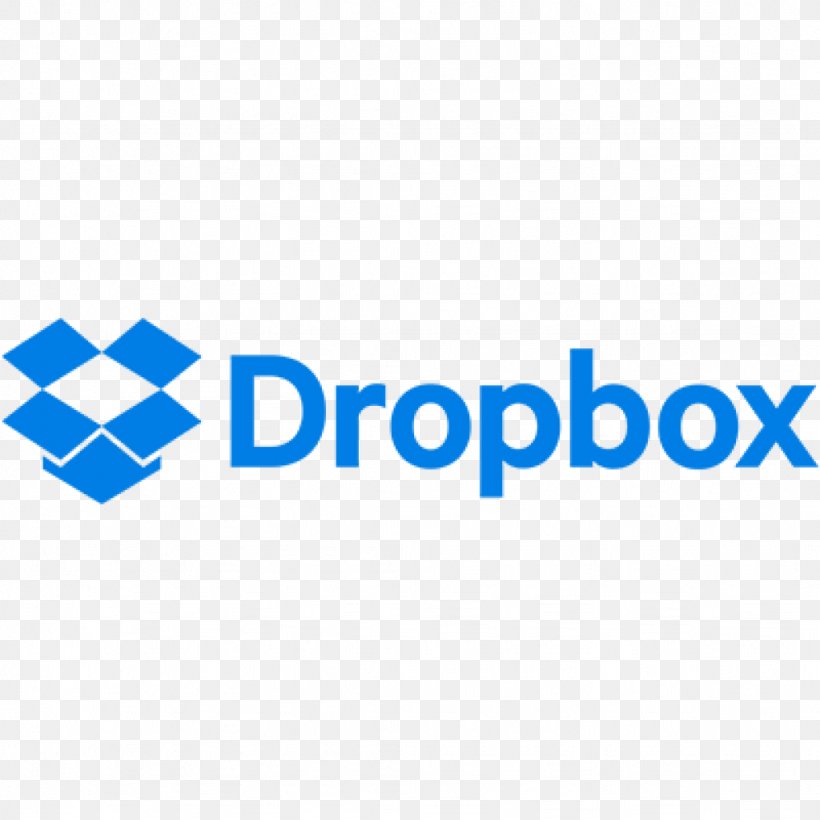 Logo Dropbox Cloud Storage OneDrive, PNG, 1024x1024px, Logo, Area, Blue, Box, Brand Download Free