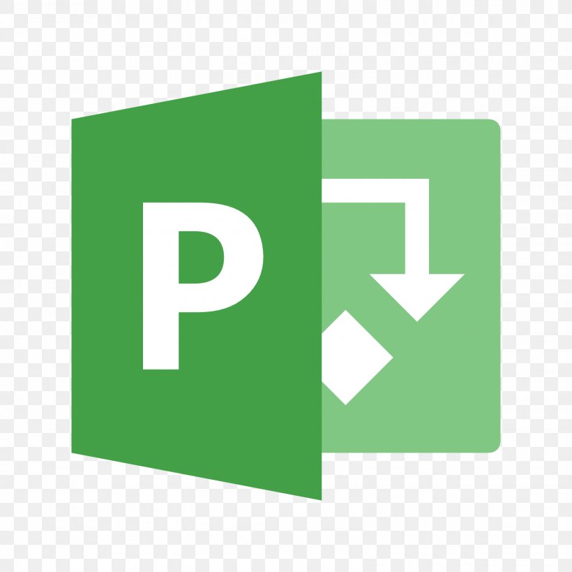 Microsoft Project Computer Software Management, PNG, 1600x1600px, Microsoft Project, Brand, Computer Software, Green, Logo Download Free